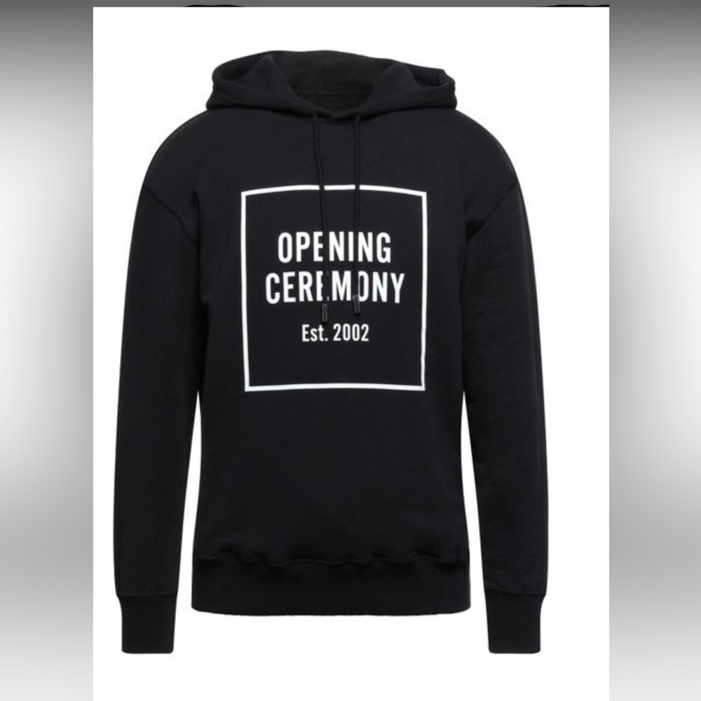 OPENING CEREMONY Authentic  black hoodie Sz L NWT!